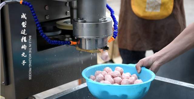 自动化肉丸加工成套设备门店制作肉丸如何选购设备？(图4)