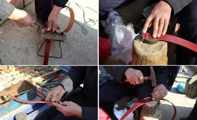 农村集市上20元一根现割“牛皮带”究竟是真材实料还是弄虚作假(图3)